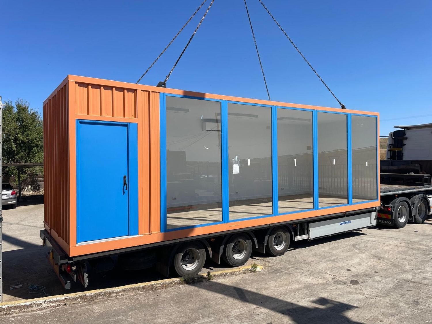 CONTENEDOR MARÍTIMO ADAPTADO A OFICINA | OFICINA MODULAR. 40 PIES CONTENEDOR MARÍTIMO ADAPTADO A OFICINA | OFICINA MODULAR. 40 PIES