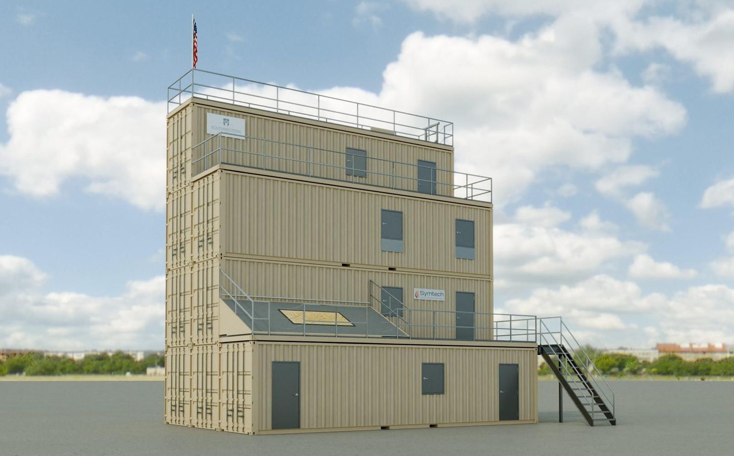CONTENEDOR MARITIMO ADAPTADO A UN CAMPO DE ENTRENAMIENTO PROFESIONAL PARA BOMBEROS. 40 PIES. 6 CONTAINER CONTENEDOR MARITIMO ADAPTADO A UN CAMPO DE ENTRENAMIENTO PROFESIONAL PARA BOMBEROS. 40 PIES. 6 CONTAINER