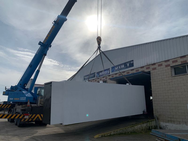 NBQ-BUNKER | LISTO PARA ENTERRAR REFUGIO DE SUPERFICIE OCULTO DESDE 6x3mt INTERIOR.