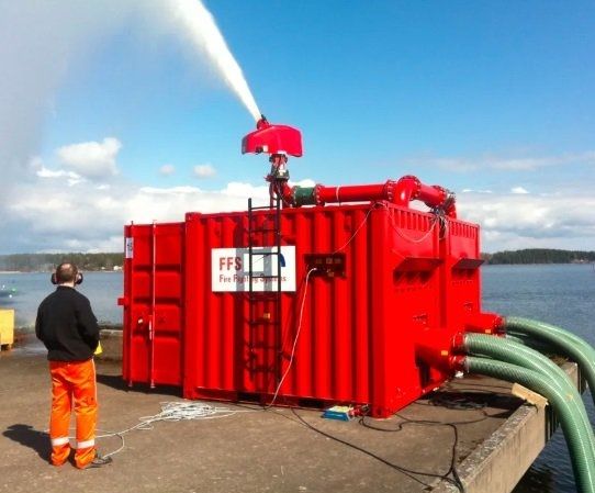 OVERVOXT WATERBOX STORAGE 40" . CONTENEDOR DE ALMACENAMIENTO Y SUMINISTRO DE AGUA PARA EXTINCIÓN