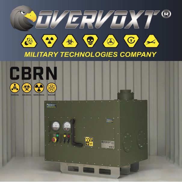 SISTEMA DE FILTRACION AIRE NBC NBQ CBRN COLECTIVO TRANSPORTABLE  (INCLUYE FILTRO NBC CARBON ACTIVO MILITAR Y  HEPA DE 60KG) 320m3h TRN® line