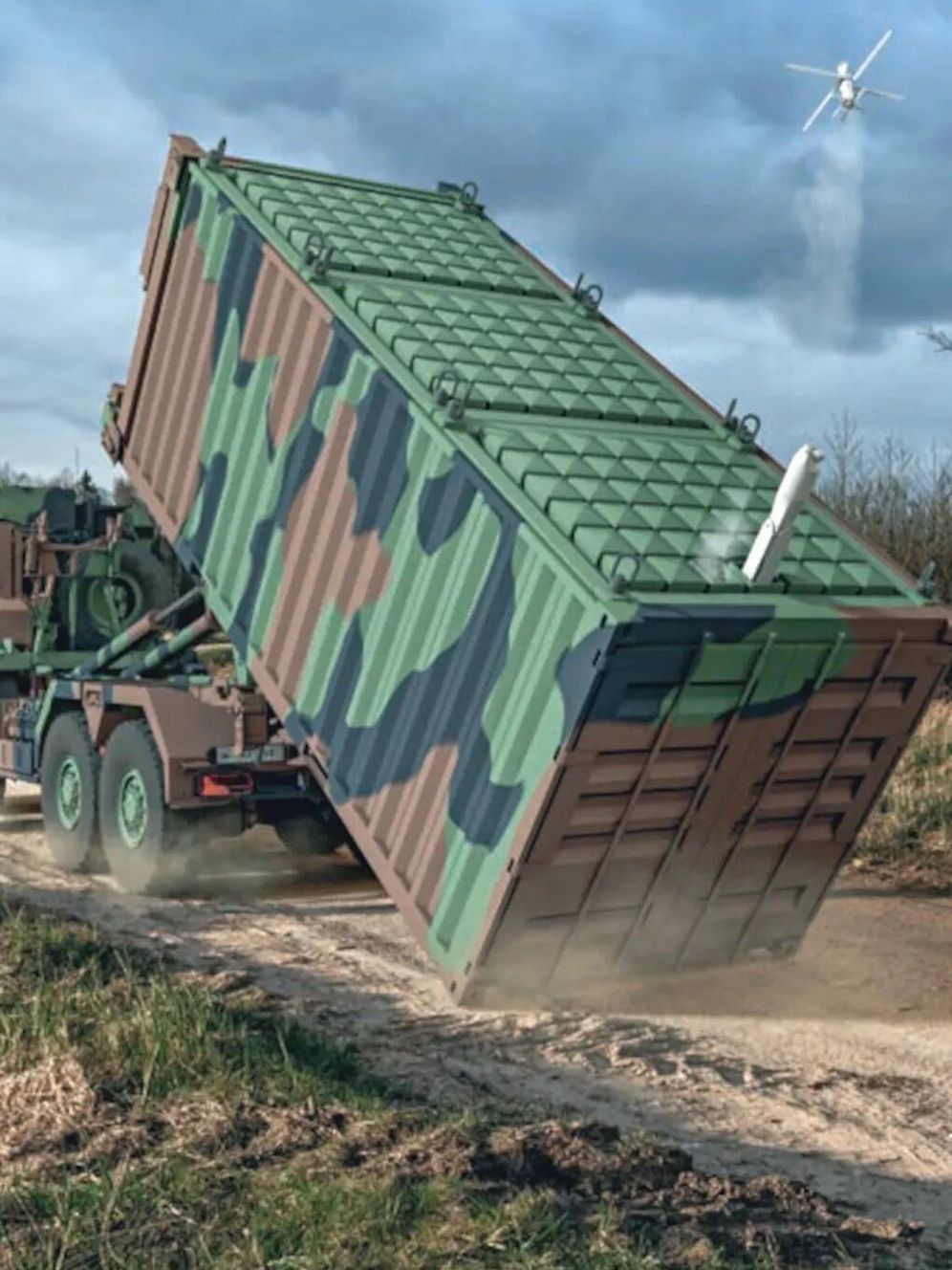 PLATAFORMA CONTENEDORIZADA DE LANZAMIENTO – COHETES / UAV / SISTEMAS AUTÓNOMOS. OVERVOXT MODULAR CONTAINERIZED LAUNCH SYSTEM (MCLS). ISO 20’ PLATAFORMA CONTENEDORIZADA DE LANZAMIENTO – COHETES / UAV / SISTEMAS AUTÓNOMOS. OVERVOXT MODULAR CONTAINERIZED LAUNCH SYSTEM (MCLS). ISO 20’