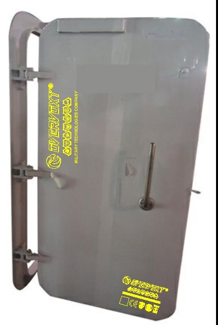 PUERTA BLINDADA ACERO Y ACERO INOX 316 OVERVOXT  2000X900mm