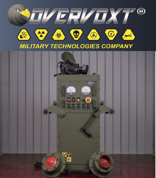 SISTEMA DE FILTRACION AIRE NBC NBQ CBRN COLECTIVO TRANSPORTABLE  (INCLUYE FILTRO NBC CARBON ACTIVO GRADO MILITAR Y  HEPA DE 60KG) 240m3h MIL® line CON VALVULAS DE PRESION Y SOBREPRESION