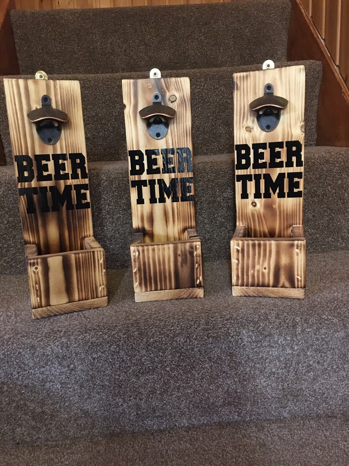 Bottle Opener With Bottle Top Catcher