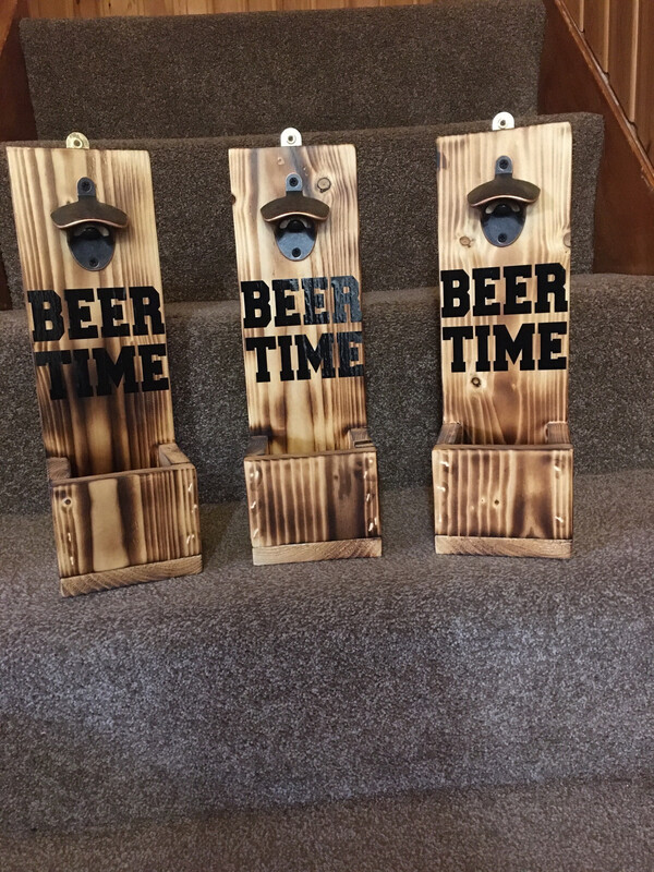 Bottle Opener With Bottle Top Catcher