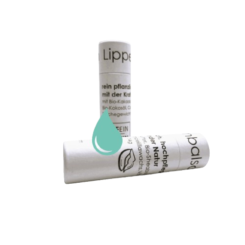 Lippenbalsam mit Pfefferminze Lippenbalsam mit Pfefferminze
