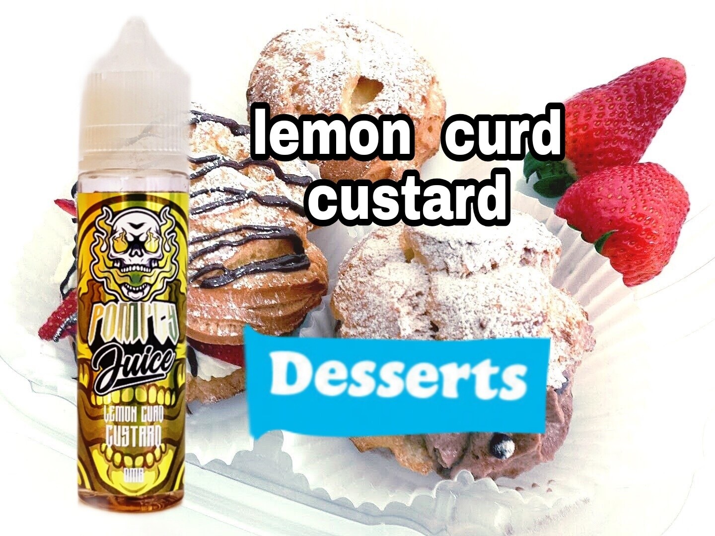 Lemon  curd  custard