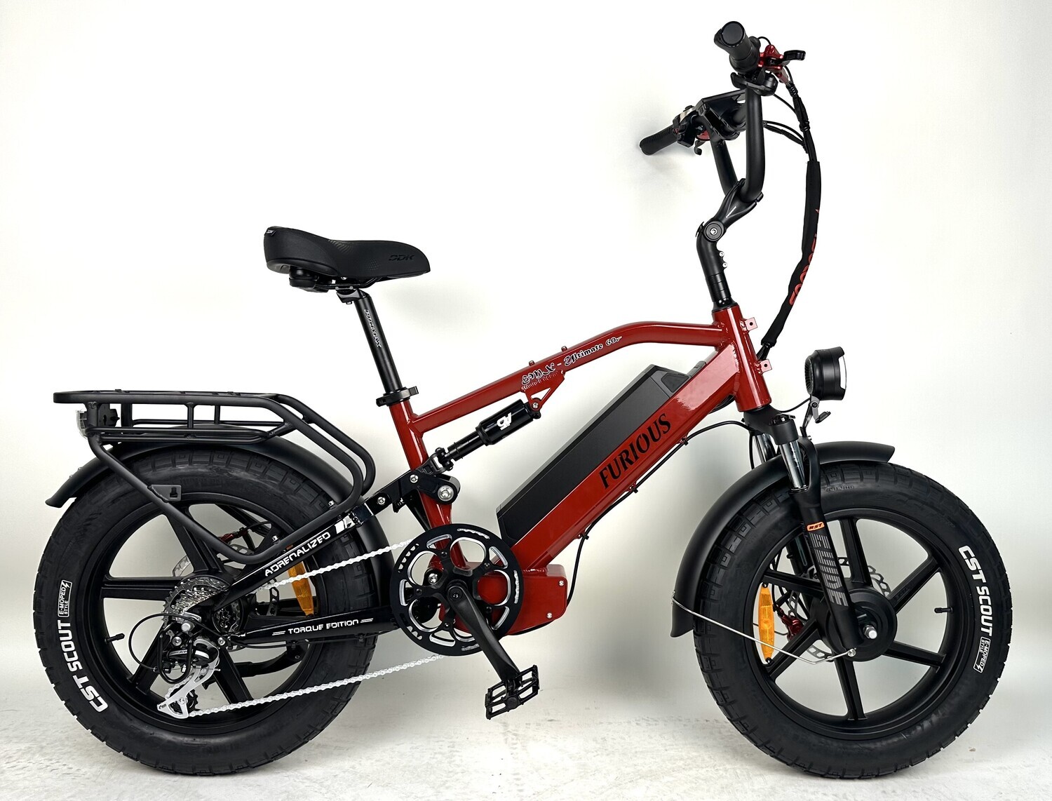 EMX Ultimate 60v, Color: Crimson / Black
