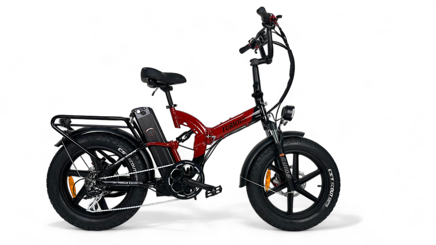 Havoc Xtreme 60v, Color: Crimson / Black