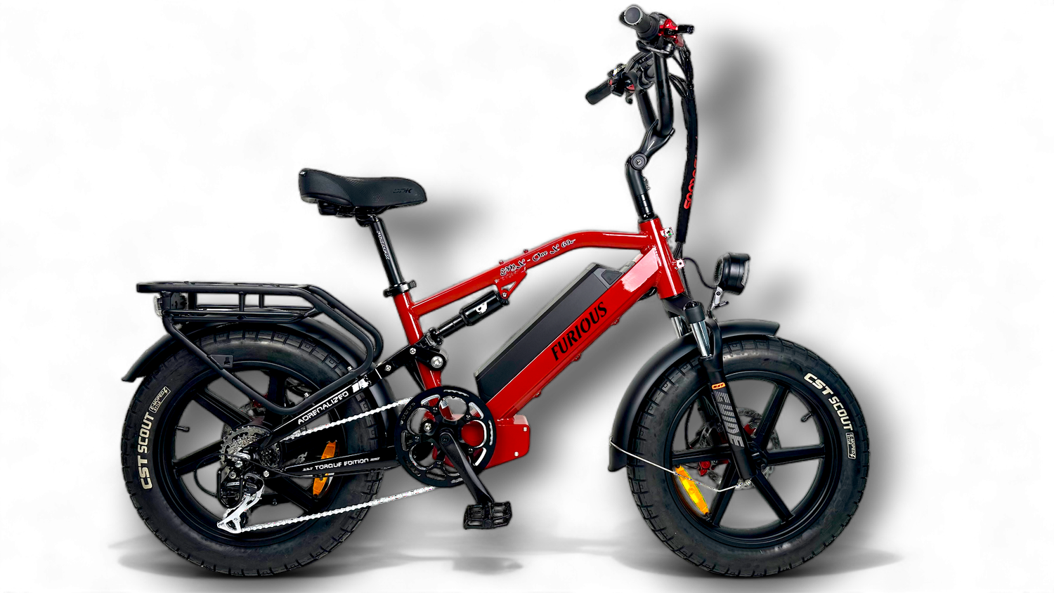 EMX One-X 60v, Color: Crimson / Black