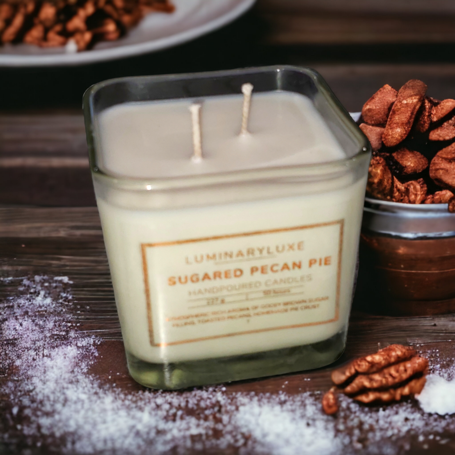 Sugared Pecan Pie Soy Candle