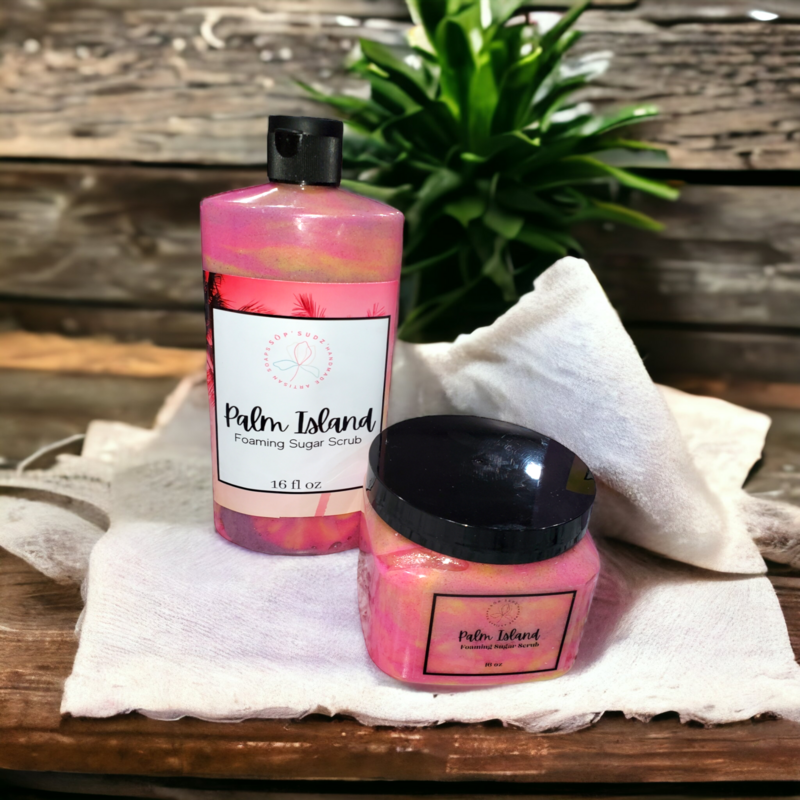 Palm Island Foaming Sugar Scrub