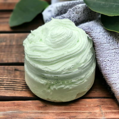 Eucalyptus + Spearmint Foaming Sugar Scrub