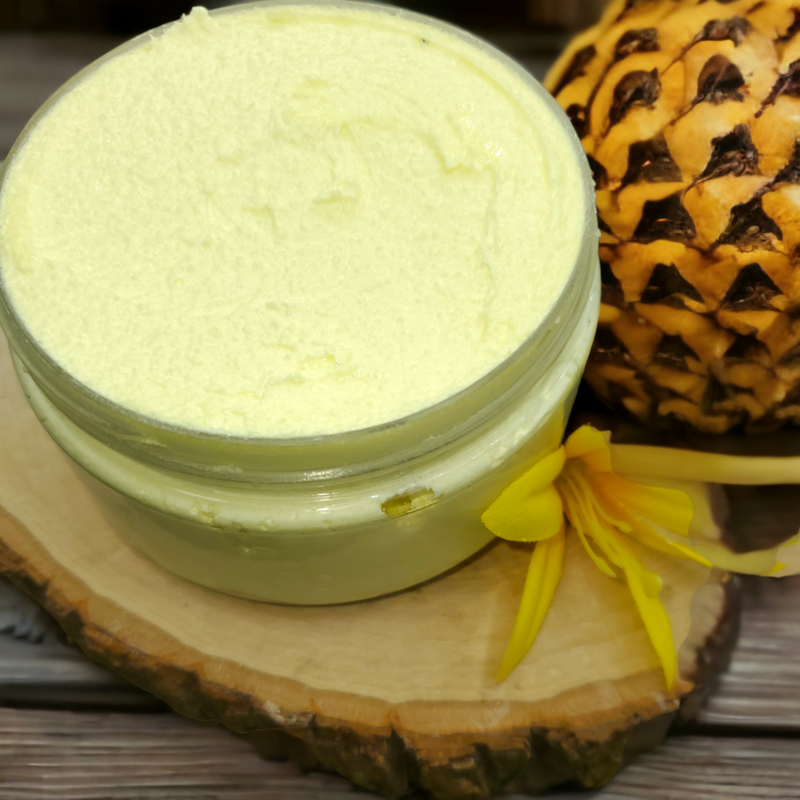 Pineapple Cilantro Foaming Sugar Scrub