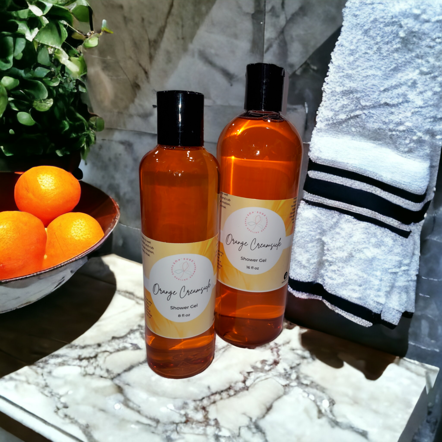 Orange Creamsicle Shower Gel