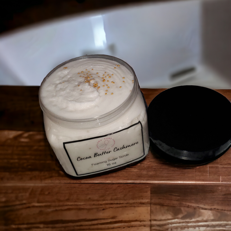Cocoa Butter Cashmere Foaming Sugar Scrub
