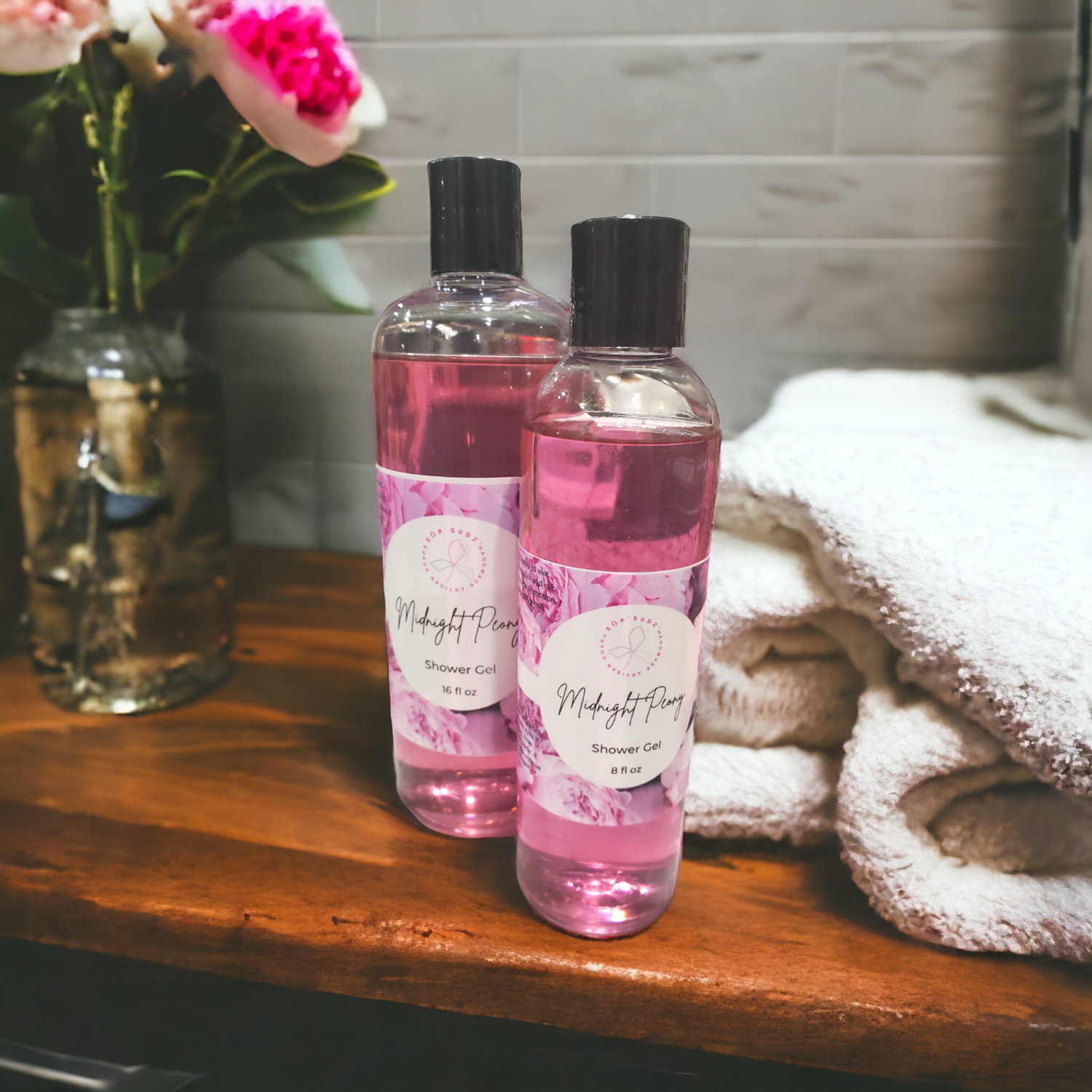 Midnight Peony Shower Gel