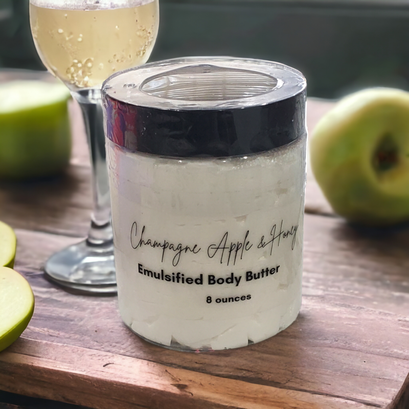 Champagne Apple Honey Emulsified Body Butter