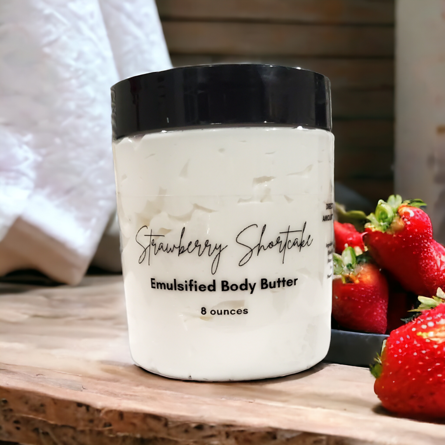 Strawberry Shortcake Emulsified Body Butter