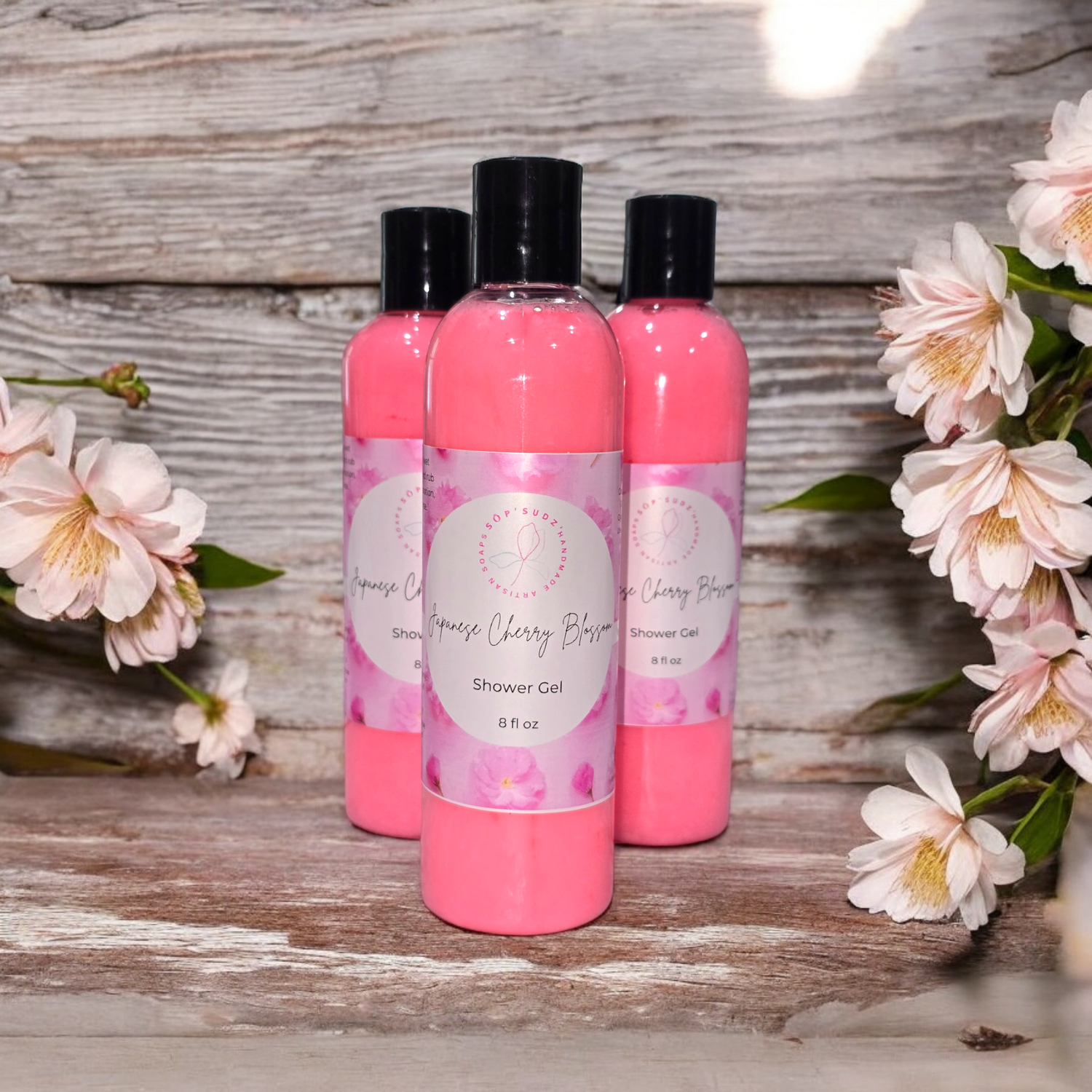 Japanese Cherry Blossoms Shower Gel