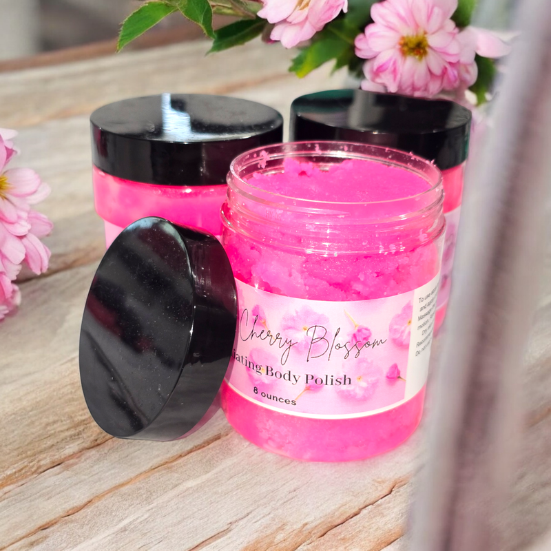 Japanese Cherry Blossoms Body Polish