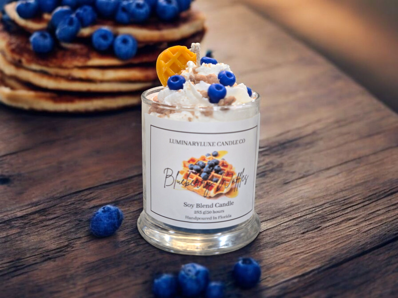 Blueberry Waffles Soy Blend Candle