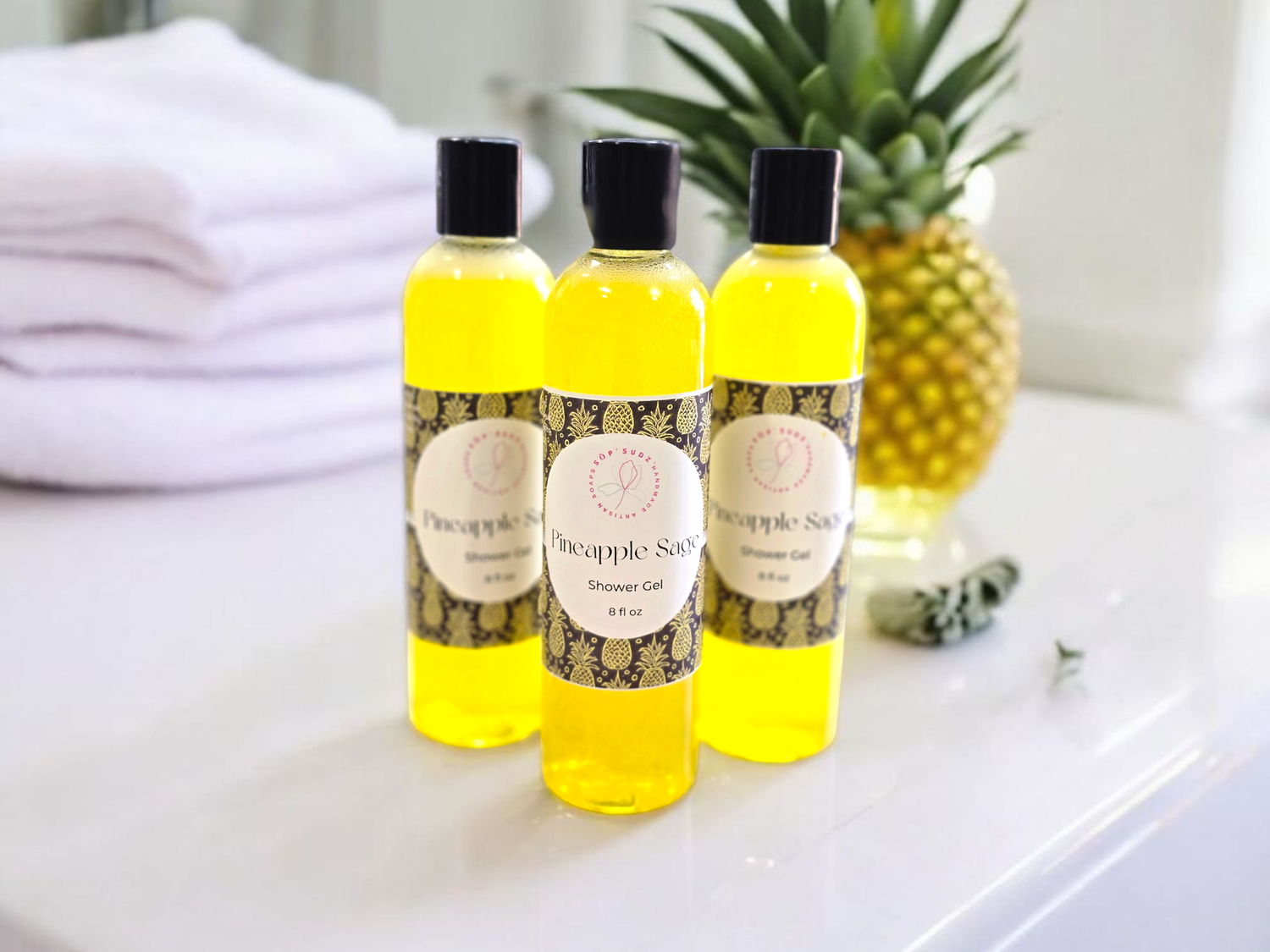 Pineapple Sage Shower Gel
