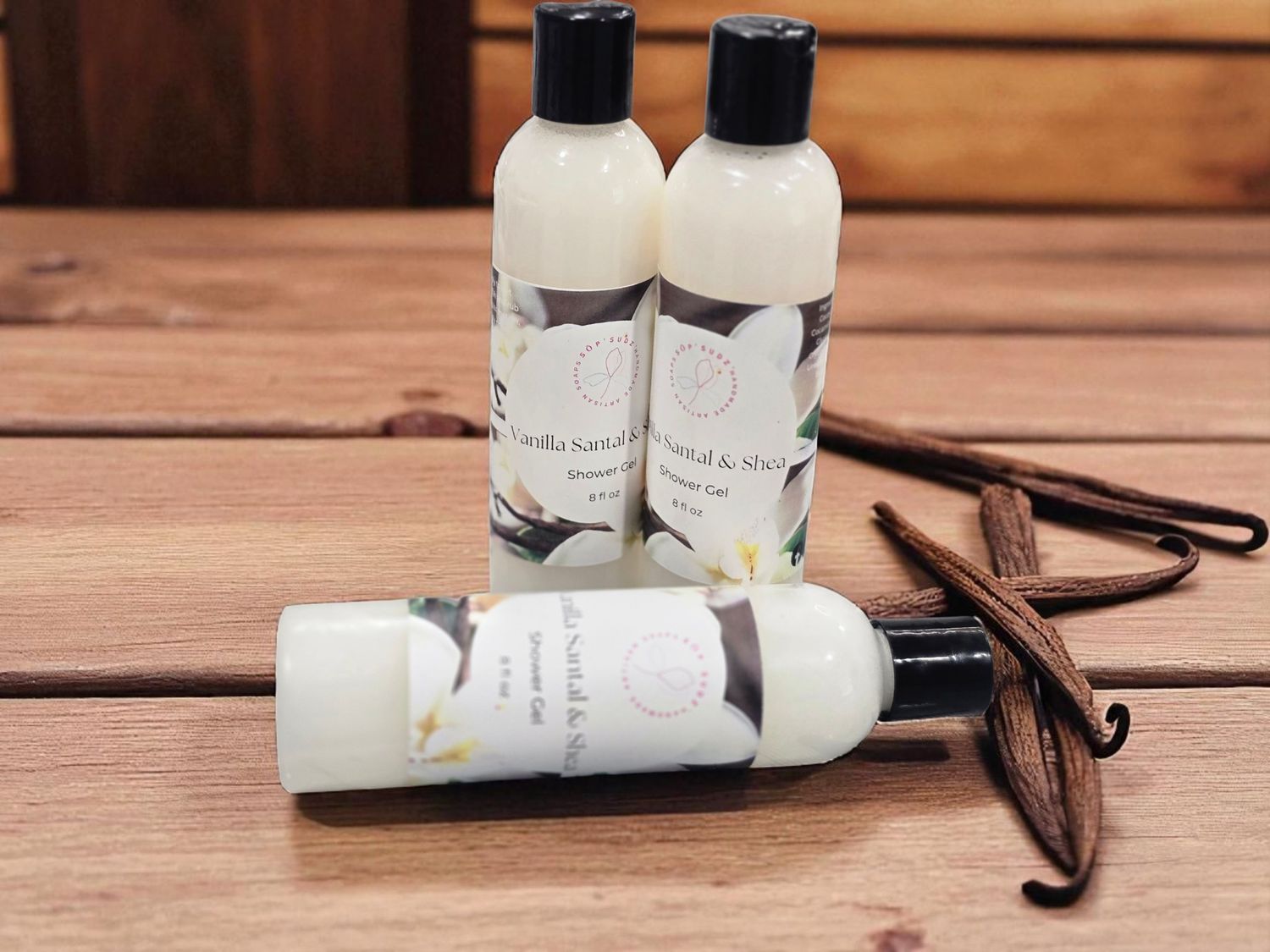 Vanilla Santal &amp; Shea Body Wash