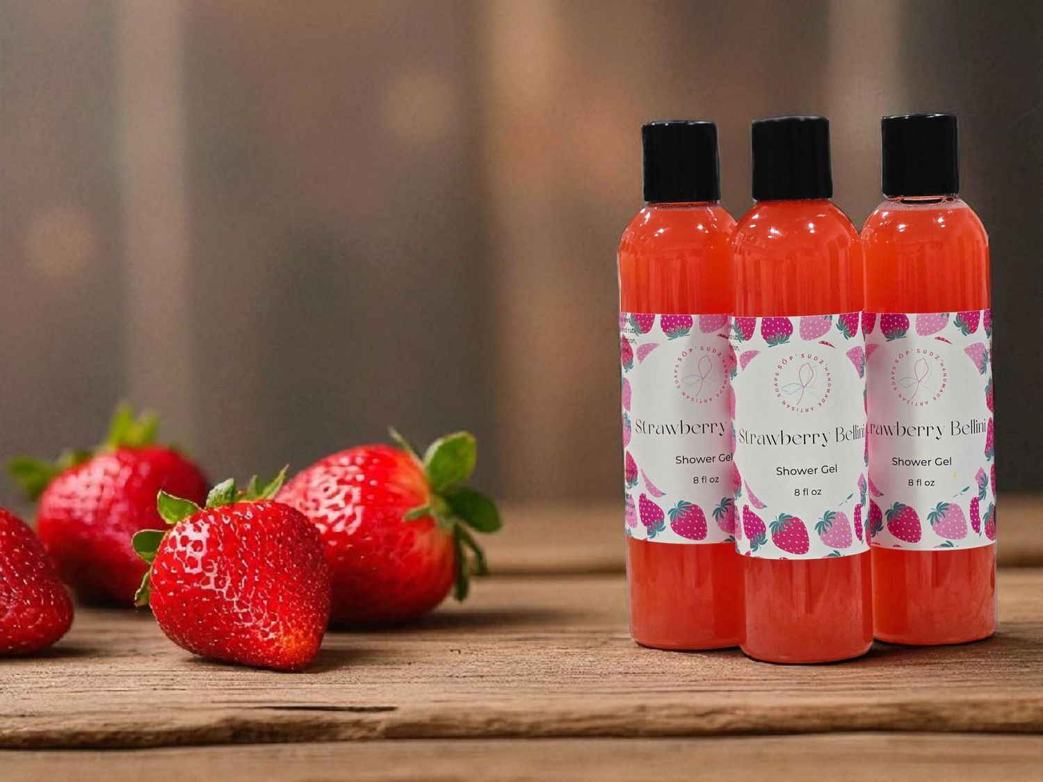 Strawberry Bellini Shower Gel