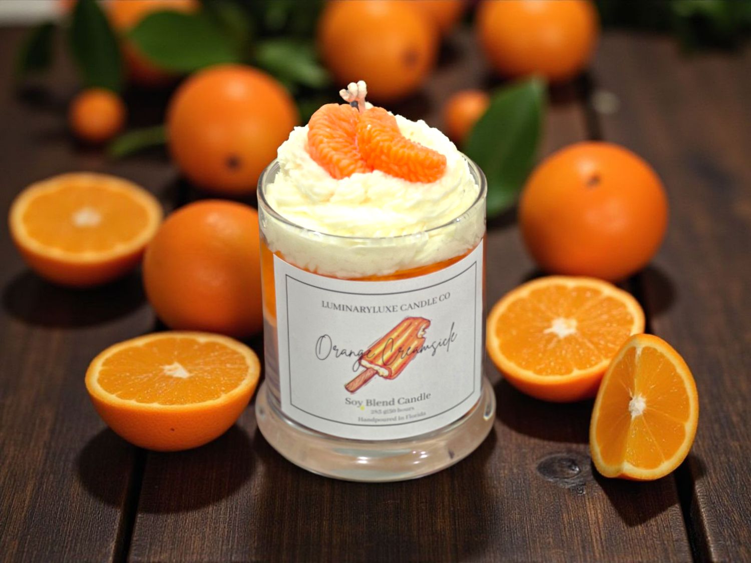 Orange Creamsicle Soy Blend Candle