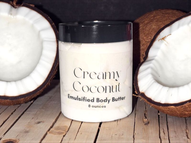 Creamy Coconut Emulsified Body Butter