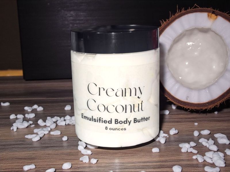 Creamy Coconut Emulsified Body Butter