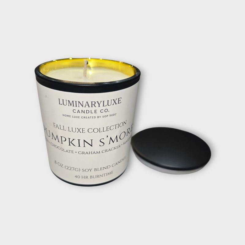 Pumpkin S&#39;Mores | Luxury Soy Blend Candle