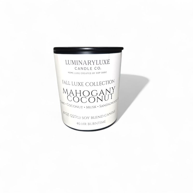 Mahogany Coconut | Luxury Soy Blend Candle