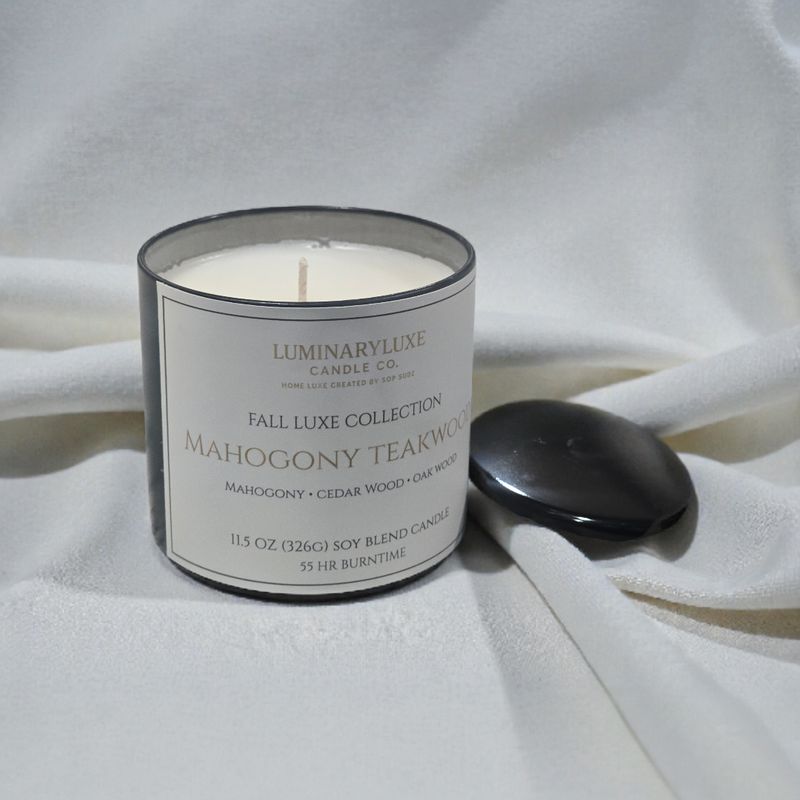 Mahogany Teakwood | Luxury Soy Blend Candle
