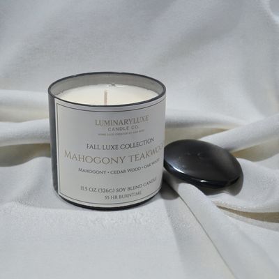 Mahogany Teakwood | Luxury Soy Blend Candle