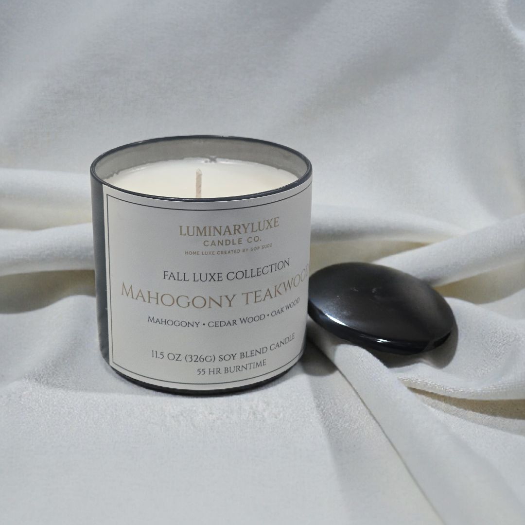 Mahogany Teakwood | Luxury Soy Blend Candle