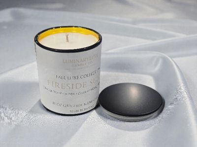 Fireside Suede | Luxury Soy Blend Candle