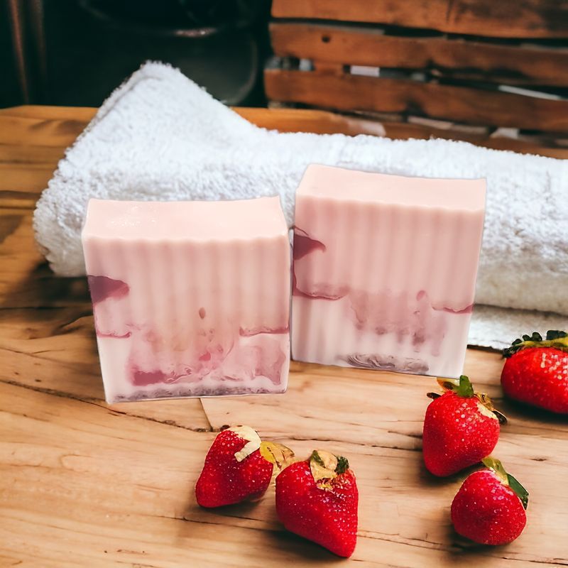 Strawberry Shortcake Double Butter Bar