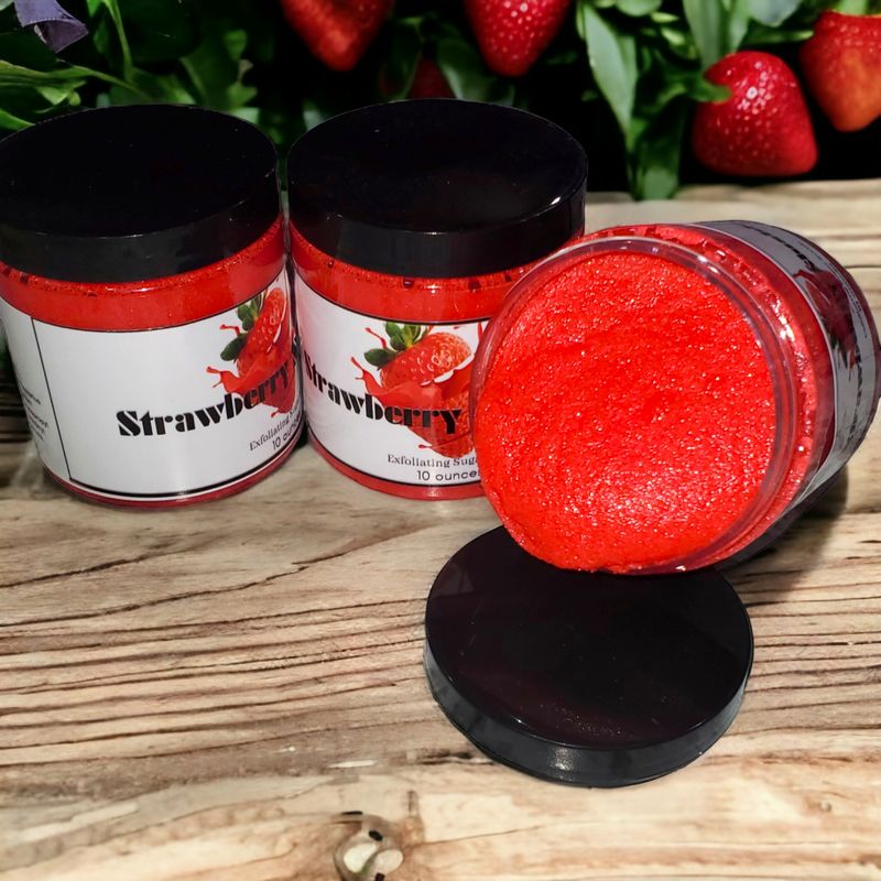 Strawberry Slushie Sugar Scrub