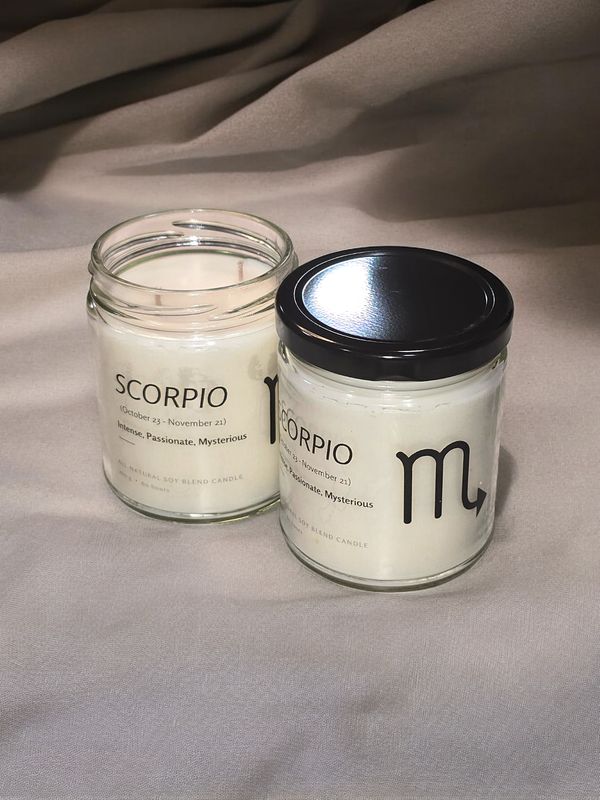 Scorpio Parasoy Candle