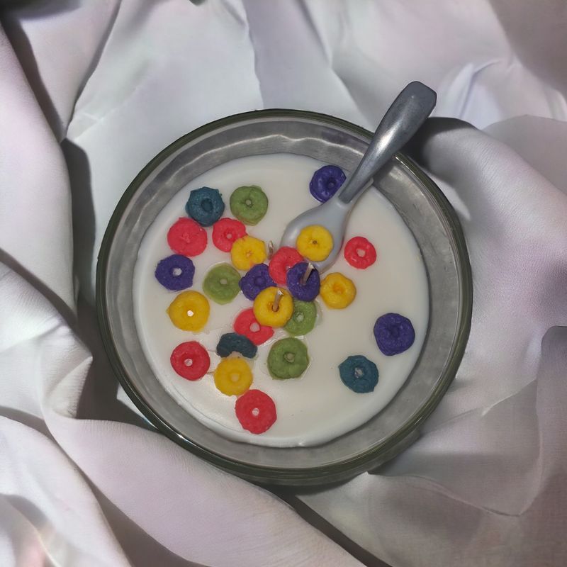 Bowl of Fruit Loops Parasoy Candle