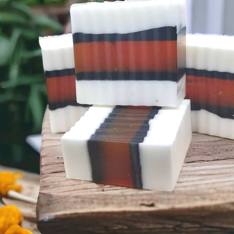 Turmeric Milk and Activated Charcoal Body Bar