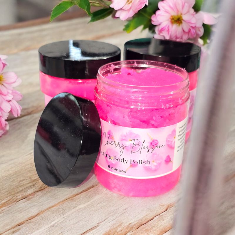Japanese Cherry Blossoms Body Polish
