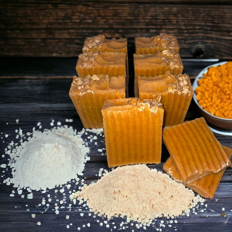 Turmeric &amp; Oatmeal Body Bar