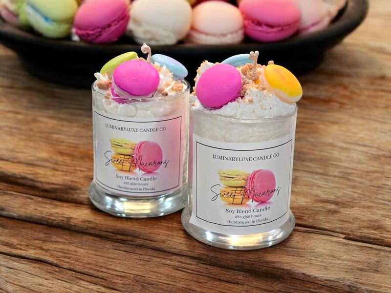 Sweet Macarons Soy Blend Candle