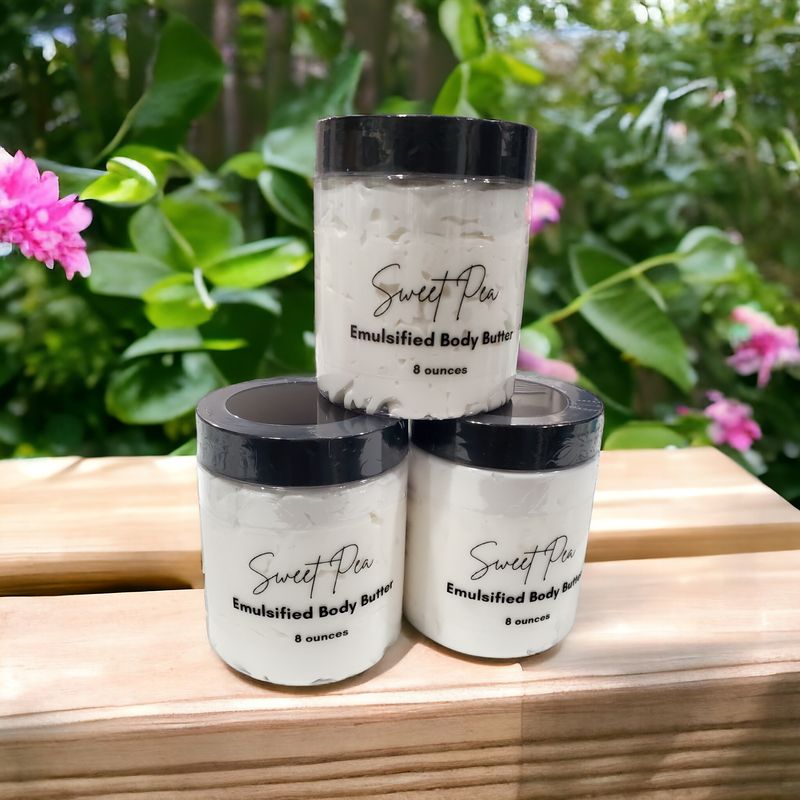 Sweet Pea Emulsified Body Butter