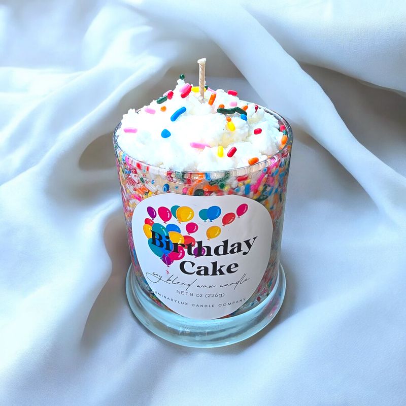 Birthday Cake Parasoy Candle