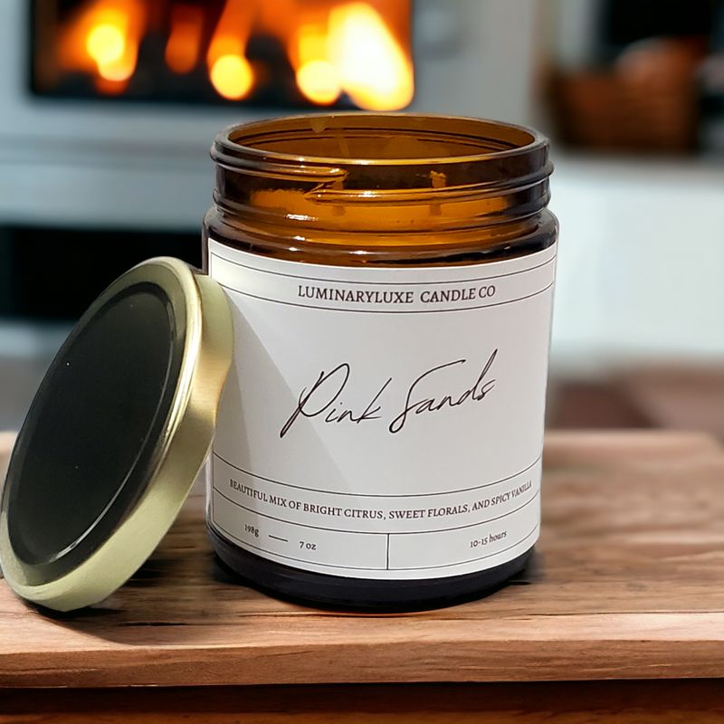 Pink Sand Parasoy Candle